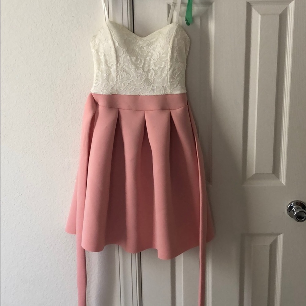 Girls olive tree dress